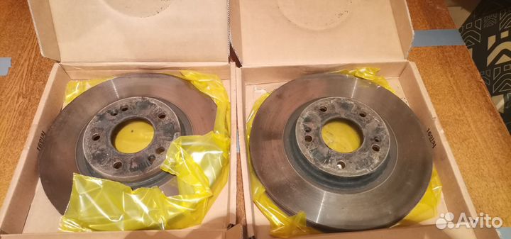 Тормозные диски передние на kia к5