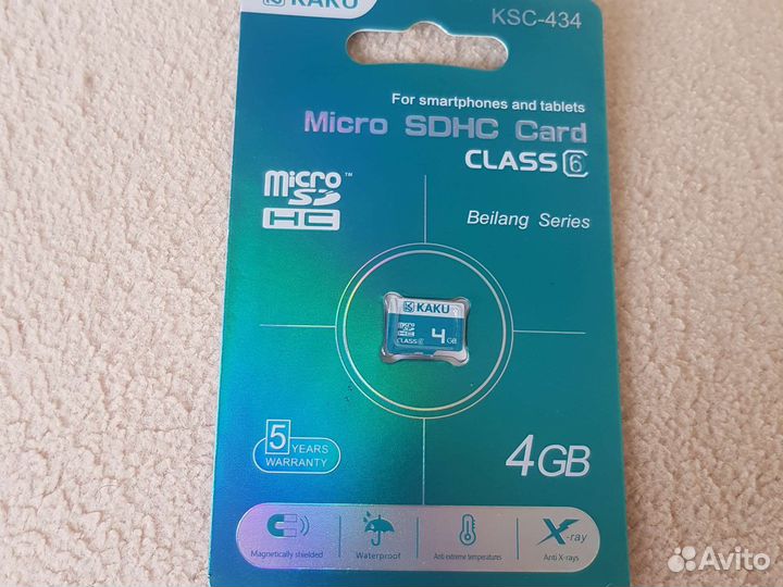 Карта памяти micro sdHC