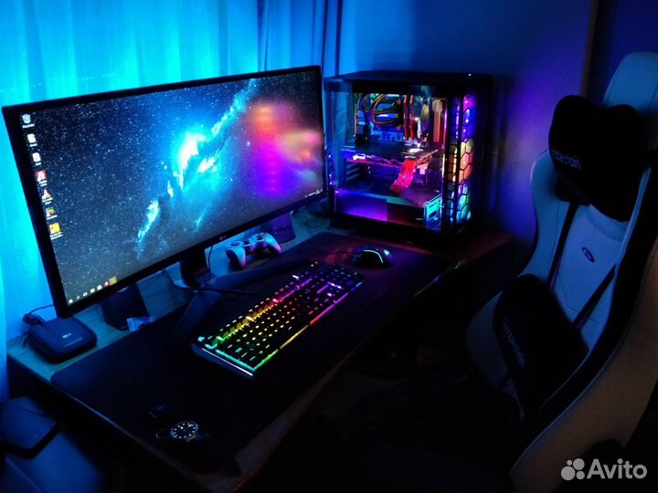 Новый игровой пк Ryzen 5 2600x / AMD RX 580 8GB