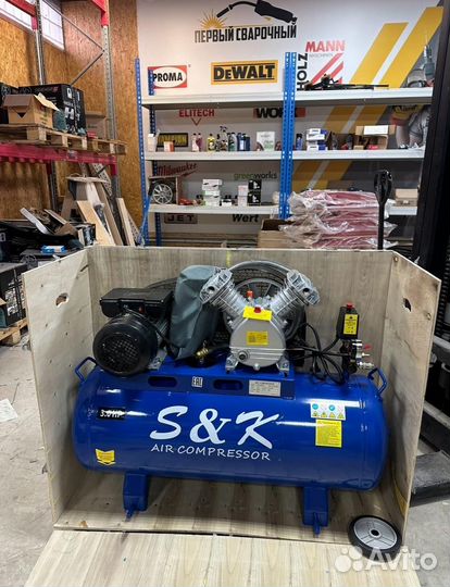 Компрессор воздушный 100