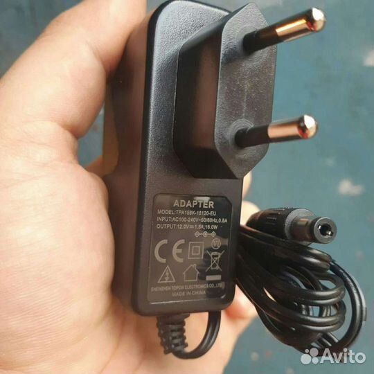 Блоки питания 12v 1.5A