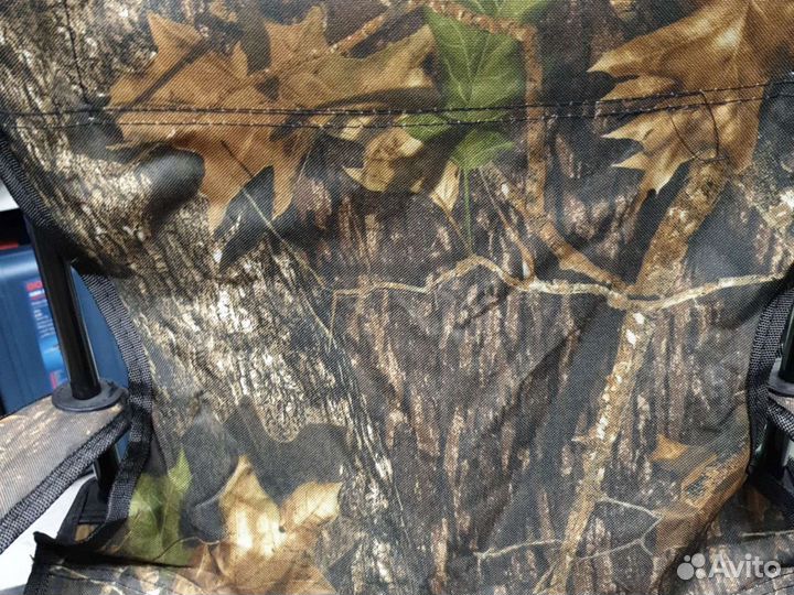 Стул складной туристический спинкой хаки