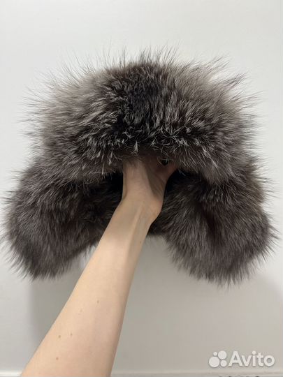 Мужская шапка ушанка меховая