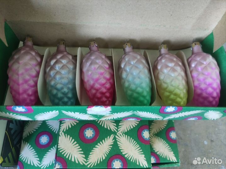 Елочные игрушки СССР