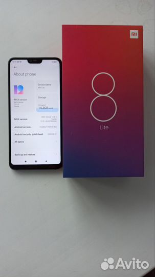 Xiaomi Mi 8 Lite, 4/64 ГБ