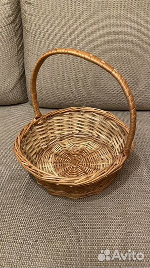 Корзина плетеная