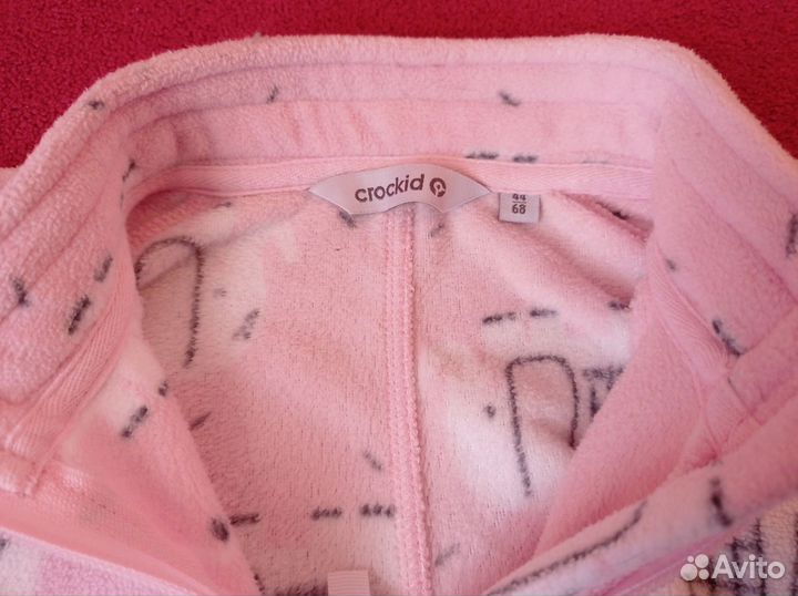 Флисовый комбинезон crockid 68 74