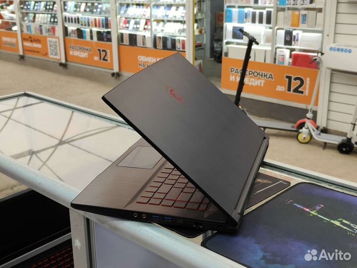 Игровой ноутбук msi rtx 3050ti i5 11th 8/512