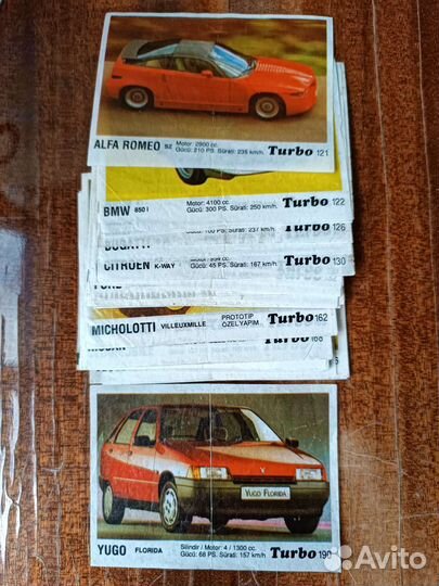 Вкладыши Турбо turbo оригинал