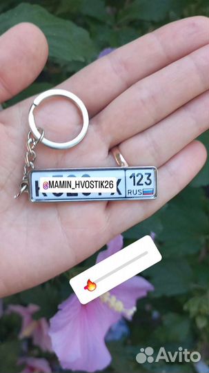 Брелок автономер/ Госномер