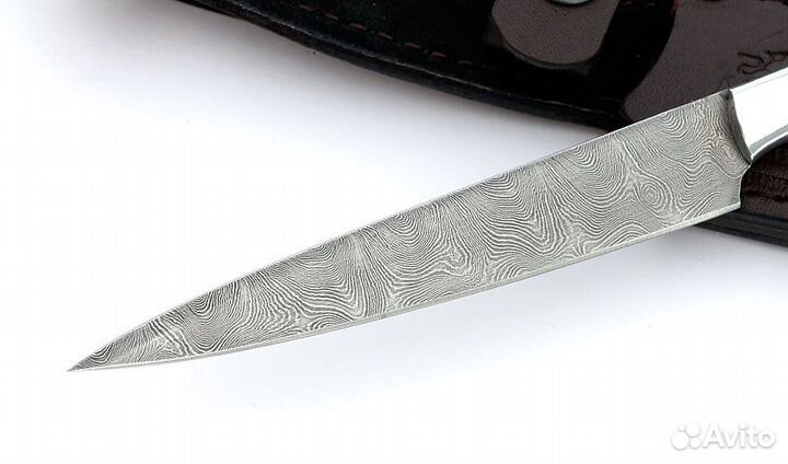 Нож Шеф №7 сталь дамасск, рукоять венге дюраль