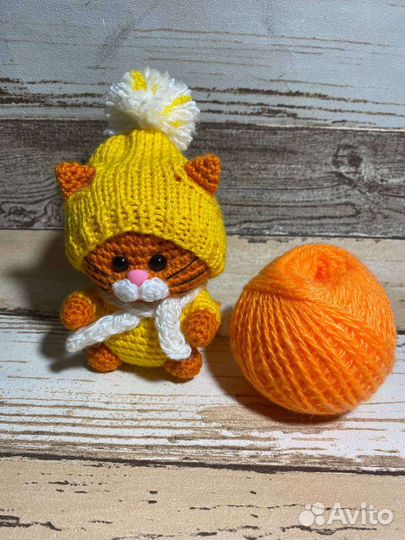 Котик ручной работы