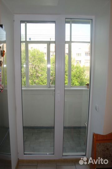 Дверь балконная 1200 шир х 2200 выс