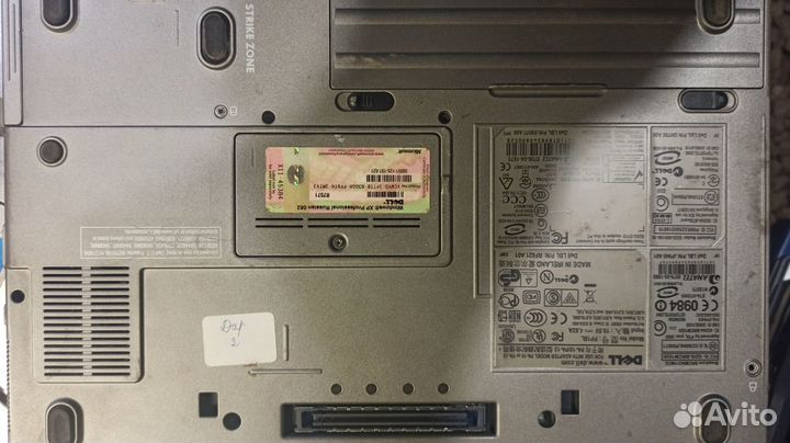 Dell latitude D620 C2D T2400 1/80Gb 15