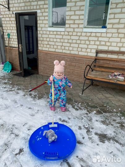 Зимний комбинезон для девочки 86 размер