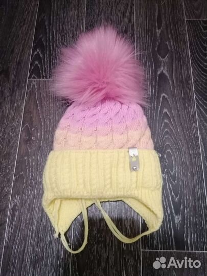 Шапка зимняя для девочки