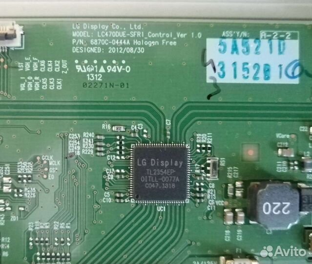 Запчасти для телевизора LG