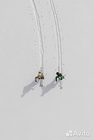 Картина маслом на холсте зима