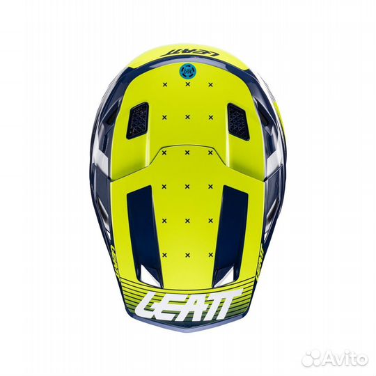 Кросс-Эндуро Шлем Leatt Moto 7.5 Helmet Blue 2024