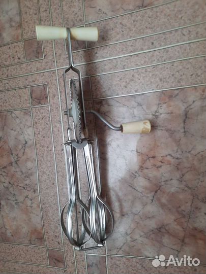 Миксер ручной механический СССР