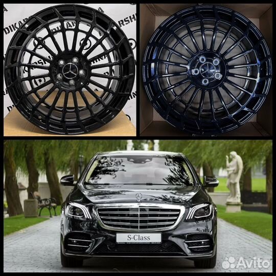 Кованые диски на Мерседес S Maybach W222 W223 R21