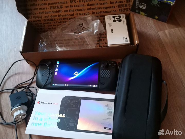 Steam deck oled 512, 1000 gb Windows games