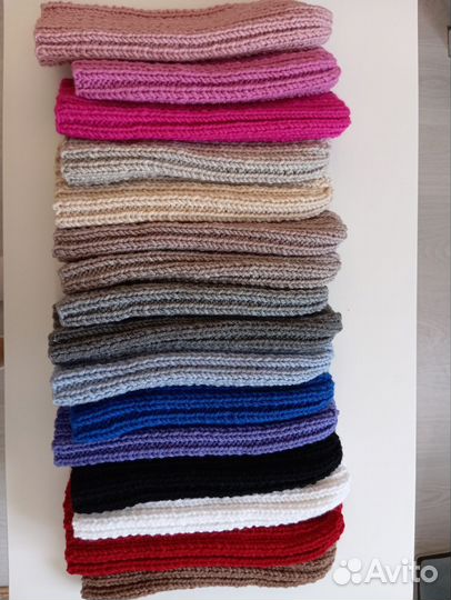 Шапка вязаная ручная работа