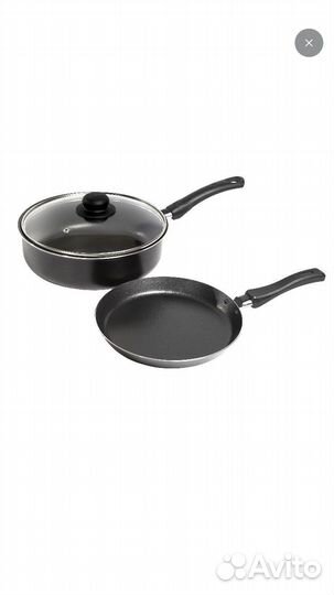 Блинница и сотейник с крышкой
