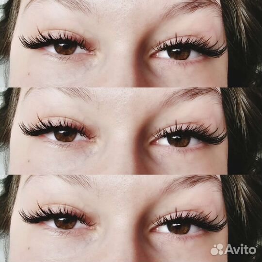 Наращивание ресниц на дому