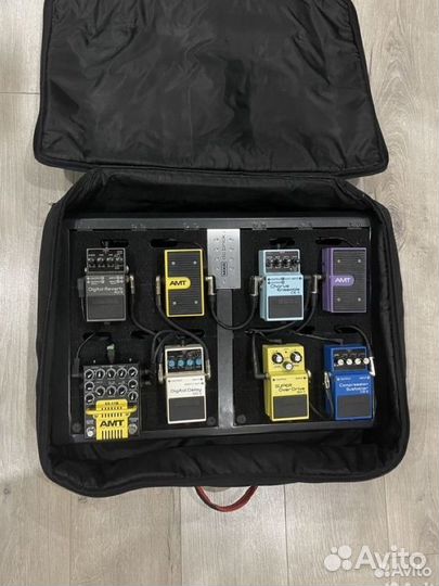 Педалборд с сумкой и педалями