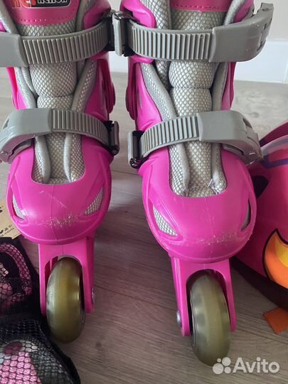 Роликовые коньки детские раздвижные 28-31