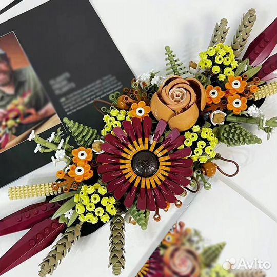 Конструктор lego сухоцветы аналог (10314)