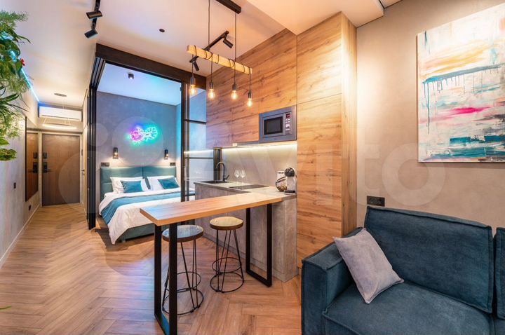 Квартира-студия, 30 м², 3/3 эт.