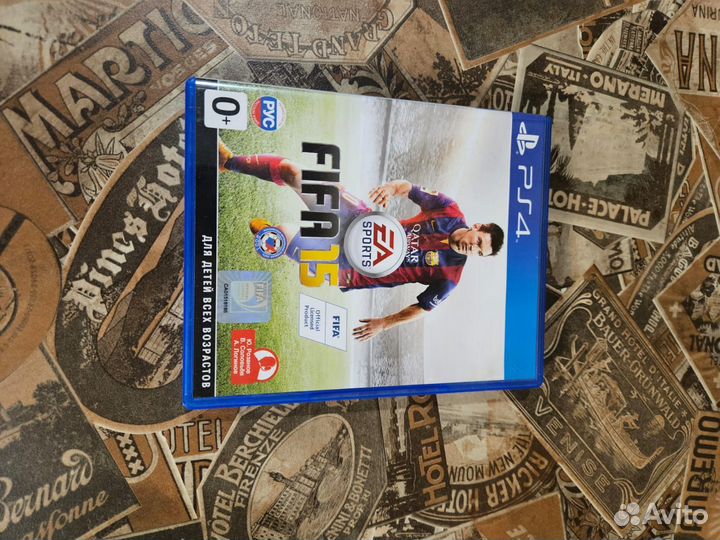 Диски на ps4 fifa