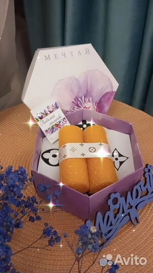 Подарки на 8 марта букеты свечи наборы