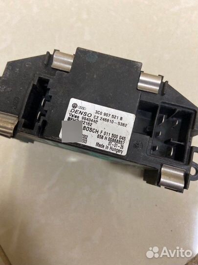 Резистор печки Volkswagen Jetta 1K5 BSE 2007