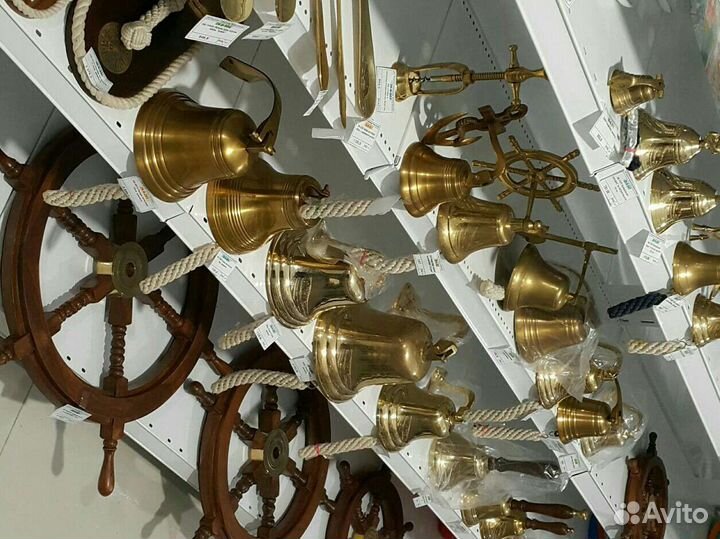 Корабельный колокол рында подарок на 23 февраля