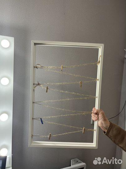 Рамка для фотографий на веревках