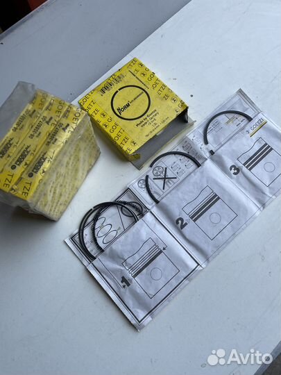 Кольца поршневые, Goetze 08-305507-00 +0,5мм opel