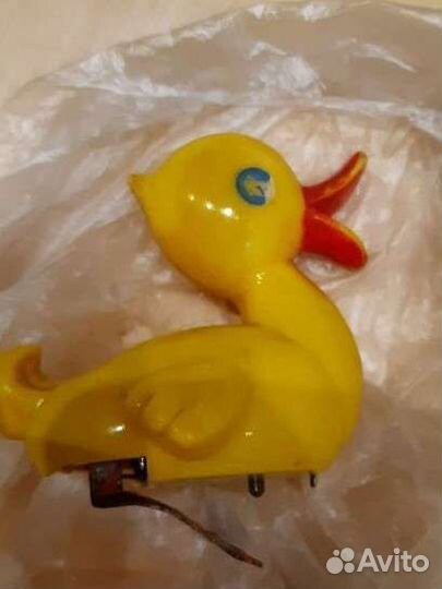 Заводная игрушка ссср, утенок заводной