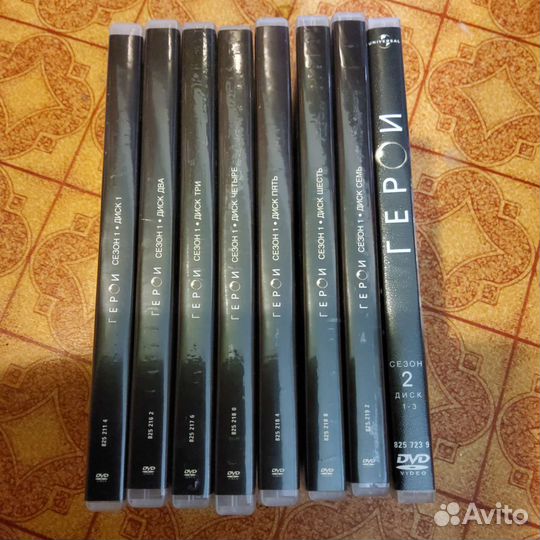 Фильмы и сериалы на DVD