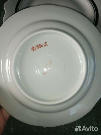 Тарелка Дулево 24см 6шт