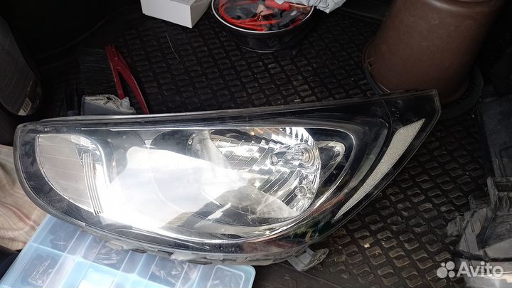 Фара оригинальная левая хендай солярис 2012 года