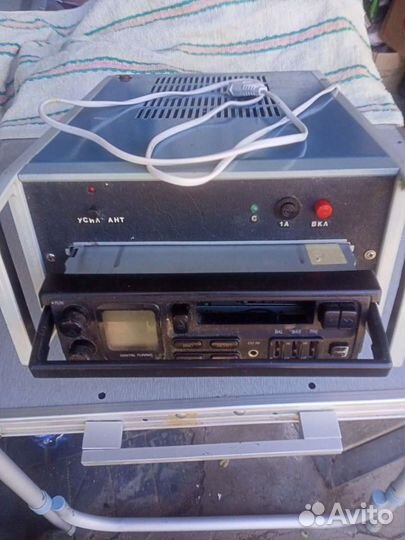 Усилитель и машинный магнитофон СССР