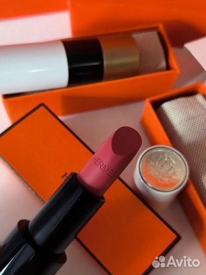 Hermès Атласная губная помада Hermès Rose Épicé