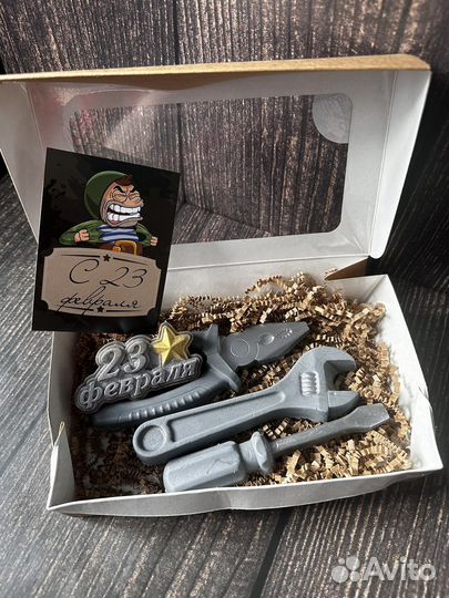 Мыло ручной работы на 23 февраля