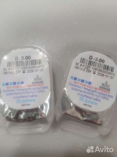 Линзы для глаз