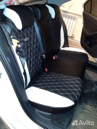 Чехлы Skoda Rapid (ромб)