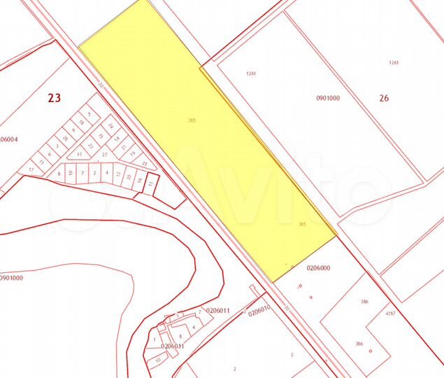 Участок 9,65 га (СНТ, ДНП)