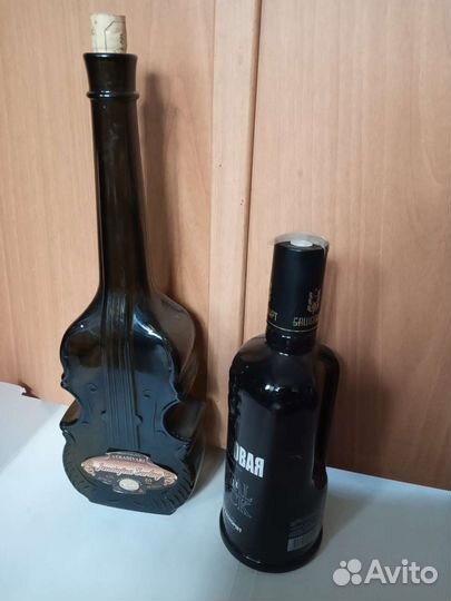 Бутылка из под алкоголя разные